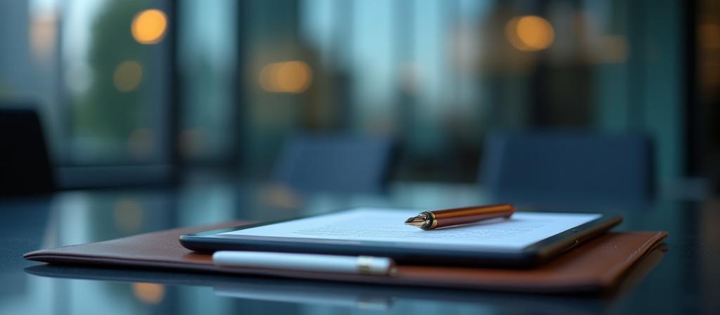 Rechtliche Dokumentation und Verträge